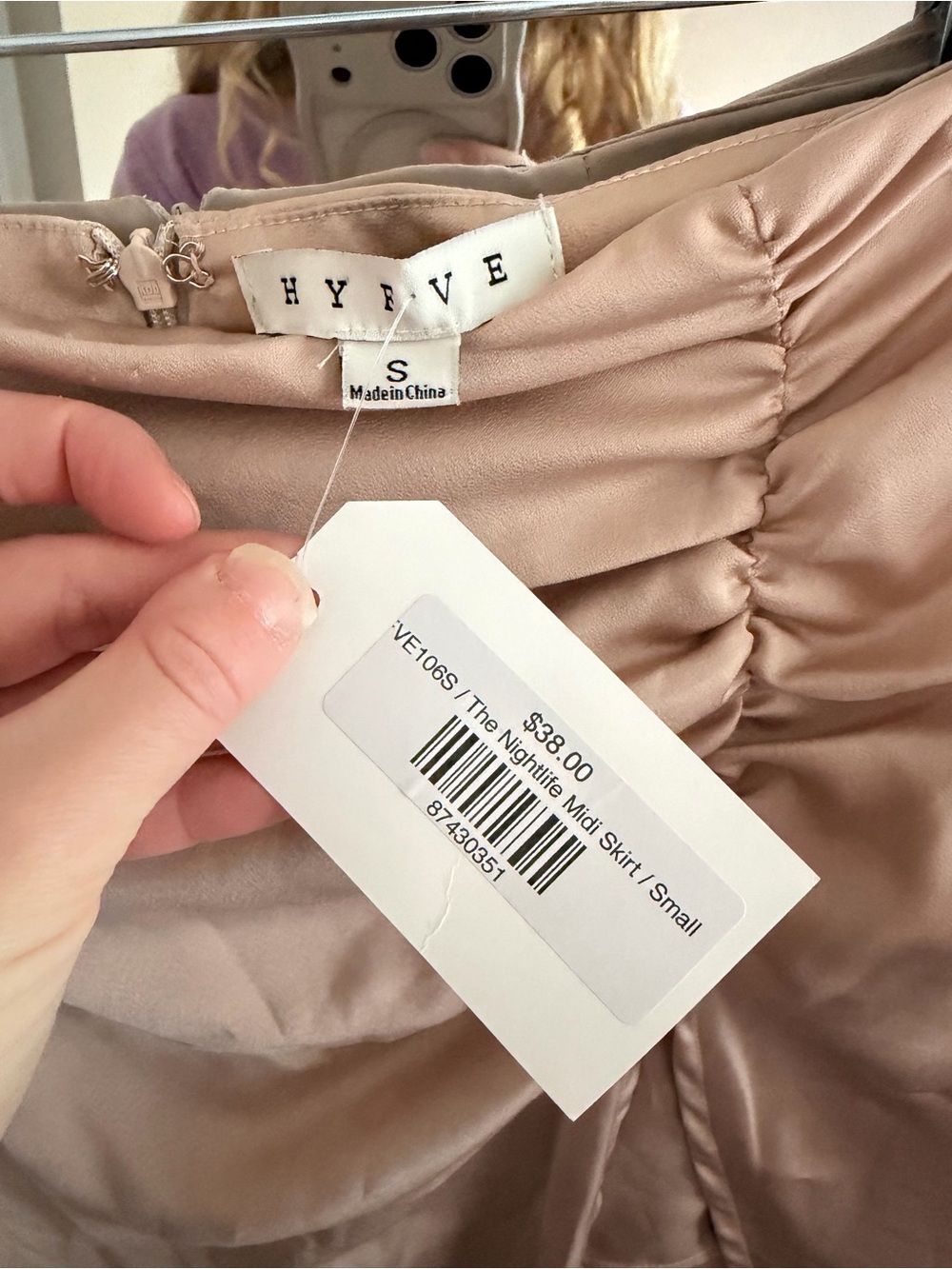 NWT HYFVE The Nightlife Midi Skirt - Picture 4 of 5